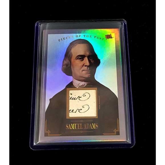 Authentic Samuel Adams Founding Father Handwriting Relic Piece of History - Picture 1 of 4